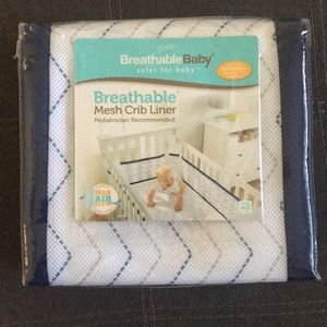 Breathable Baby Mesh Crib Liner